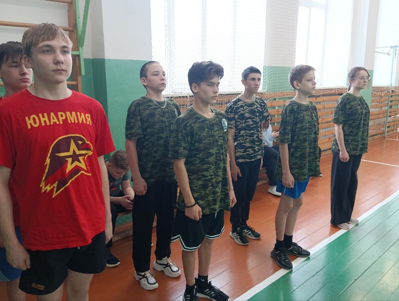 Отборочный этап военно-патриотической игры "Зарница 2.0".